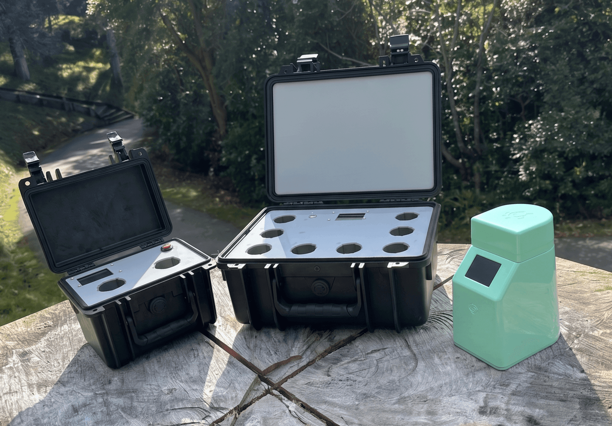 The full Bactosure product range pictured together for comparison.